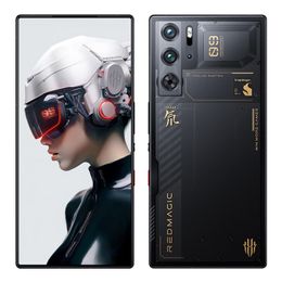 Originele Nubia Red Magic 9 Pro 5G slimme mobiele telefoon Gaming 12GB RAM 256GB ROM Snapdragon 8 Gen3 50.0MP NFC 6500mAh Android 6.8 "120Hz FHD + scherm Vingerafdruk ID mobiele telefoon