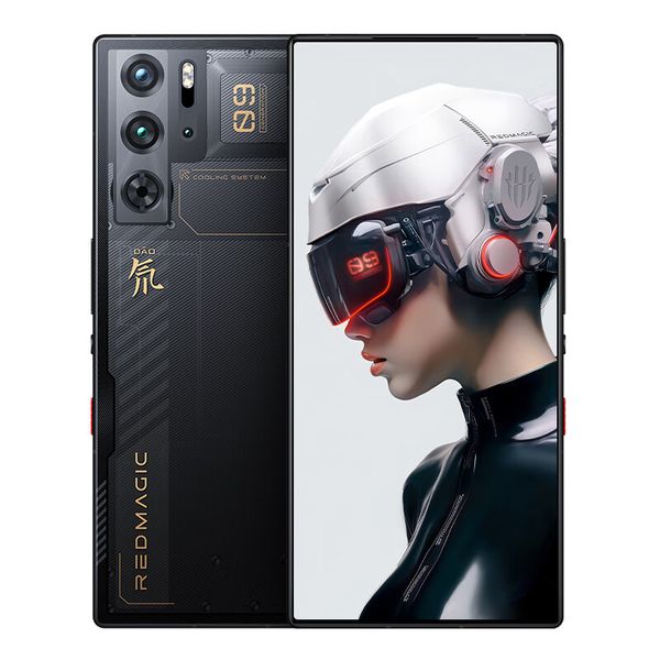 Original Nubia Red Magic 9 Pro 5G Smart Mobile Phone Gaming 12 GB RAM 256GB ROM Snapdragon 8 Gen3 50.0MP NFC 6500MAH Android 6.8 