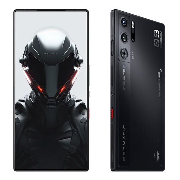 Téléphone portable intelligent d'origine Nubia Red Magic 9 Pro Game 5G 12 Go de RAM 256 Go de ROM Snapdragon 8 Gen3 50.0MP NFC 6500mAh Android 6.8 