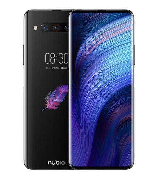Téléphone portable d'origine Nubia Z20 4G LTE 6 Go de RAM 128 Go de ROM Snapdragon 855 Plus Android 642quot double écran 480MP identification d'empreintes digitales Fa5211213