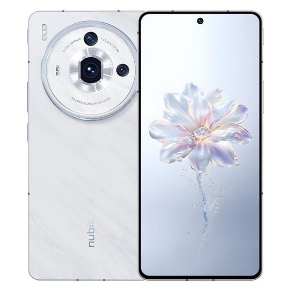 Téléphone portable d'origine Nubia Z50S Pro 5G intelligent 12 Go de RAM 256 Go de ROM Snapdragon 8 Gen2 50.0MP NFC 5100mAh Android 6.78 