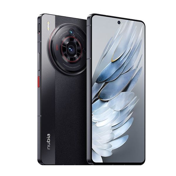 Téléphone portable d'origine Nubia Z50S Pro 5G intelligent 12 Go de RAM 256 Go de ROM Snapdragon 8 Gen2 50.0MP NFC 5100mAh Android 6.78