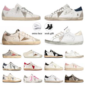 Golden Goose GGDB OG Dress Designer Shoes Men Women Sparkle White Red Glitter Pink Leopard Black Luxury 【code ：L】 Sneakers Trainers Big Size 46