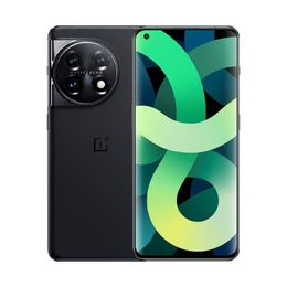 Origineel één plus 11 OnePlus 5G mobiele telefoon Smart 16GB RAM 256 GB ROM Snapdragon 8 Gen2 50.0MP NFC 5000mAh Android 6.7 "120Hz AMOLED SCHERM Vingerafdruk ID Face mobiele telefoon