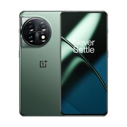 Originele One Plus 11 Oneplus 5G Mobiele Telefoon Smart 12GB RAM 256GB ROM Snapdragon 8 Gen2 50.0MP NFC 5000mAh Android 6.7" 120Hz AMOLED Display Vingerafdruk ID Gezicht Mobiele Telefoon