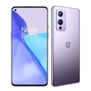 Téléphone portable d'origine Oneplus 9 5G 8 Go de RAM 128 Go de ROM Snapdragon 888 Octa Core 50MP 4500mAh NFC Android 6,55 