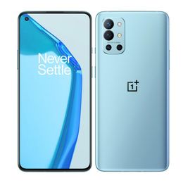 Téléphone portable d'origine Oneplus 9R 9 R 5G 12 Go de RAM 256 Go de ROM Snapdragon 870 48MP AI HDR 4500mAh NFC Android 6.55" 2.5D AMOLED Plein écran ID d'empreintes digitales Visage Smart Cell Phone