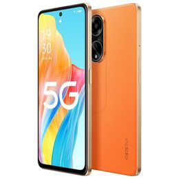 Originele OPPO A1 5G mobiele telefoon Smart 8GB 12GB RAM 256GB ROM Snapdragon 695 Android 6.72 "120Hz Volledig scherm 50MP AI AF 5000mAh Face ID Vingerafdruk Waterdichte mobiele telefoon