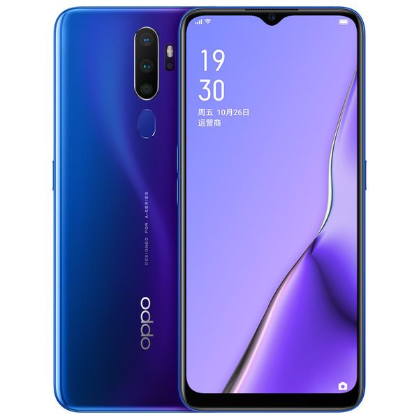 Téléphone cellulaire Oppo A11x 4G LTE 8 Go 8 Go RAM 128 Go Rom Snapdragon 665 Octa Core Android 6.5 pouces Full Screen 48MP OTG 5000mAh ID digital ID Smart Mobile Phone