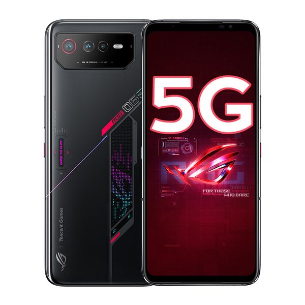 Téléphone portable d'origine Oppo ASUS ROG 6 5G Gaming 12 Go 16 Go RAM 128 Go 256 Go 512 Go ROM Snapdragon 50.0MP NFC Android 6.78