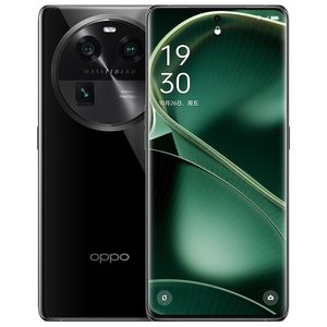 Téléphone portable d'origine Oppo Find X6 5G Smart 12 Go de RAM 256 Go de ROM MTK Dimensity 9200 NFC OTA 50MP IMX709 Appareil photo Android 6,74