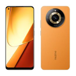 Originele Oppo Realme 11 5G mobiele telefoon Smart 8GB 12GB RAM 256GB ROM MTK Dimensiteit 6020 64MP 5000mAh Android 6.43 "Super AMOLED Volledig scherm Vingerafdruk ID Gezicht mobiele telefoon