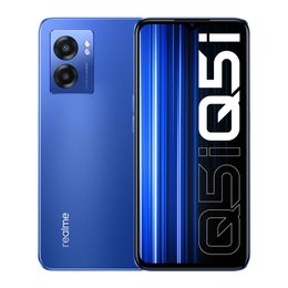 Originele Oppo Realme Q5i 5G Mobiele telefoon 4GB 6GB RAM 128 GB ROM DIMENSITEIT 810 Android 6.58 "90Hz LCD Volledig scherm 13.0mp 5000mAh Face Ontgrendel Fingerprint ID Smart mobiele telefoon