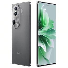 Téléphone portable d'origine Oppo Reno 11 Pro 5G intelligent 12 Go de RAM 256 Go de ROM Snapdragon 8+ Gen1 50.0MP NFC 4700 mAh Android 6,74" 120 Hz AMOLED écran incurvé empreinte digitale ID téléphone portable