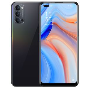 Téléphone portable d'origine Oppo Reno 4 5G 8 Go de RAM 128 Go 256 Go de ROM Snapdragon 765G Octa Core 48MP OTG NFC Android 6.4