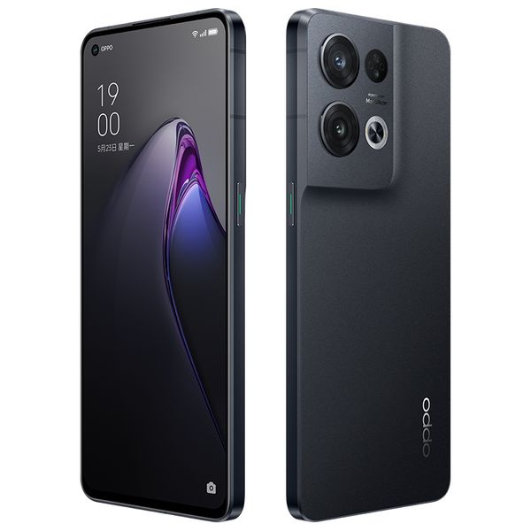 Téléphone portable d'origine Oppo Reno 8 Pro 5G 12 Go de RAM 256 Go de ROM Octa Core Snapdragon 7 Gen 1 50.0MP NFC Android 6,62 