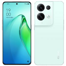 Téléphone portable d'origine Oppo Reno 8 Pro Plus 5G 12 Go de RAM 256 Go de ROM MTK Dimensity 8100 Max 50MP NFC Android 6.7 "120Hz AMOLED Plein écran ID d'empreintes digitales Visage Smart Phone