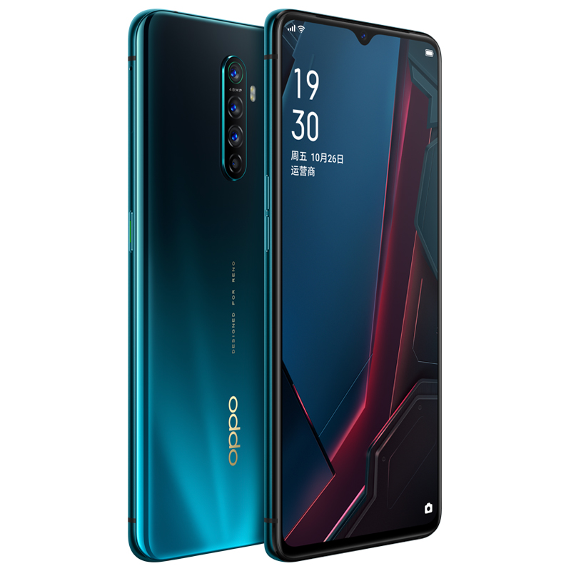 Original Oppo Reno Ace 4G LTE Cell Phone 8GB RAM 128GB 256GB ROM Snapdragon 855 Plus Octa Core 6.5" Full Screen 48.0MP Face ID Mobile Phone