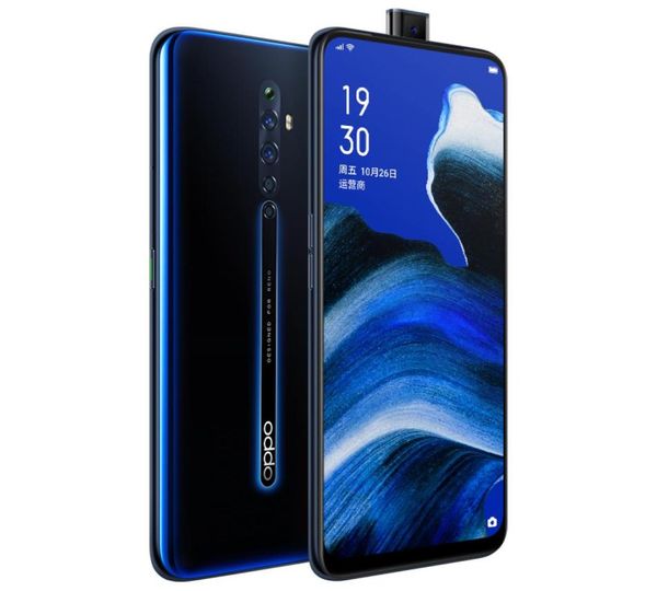 Oppo original Reno2 Z 4G LTE Cell Teléfono 8GB RAM 128GB ROM Helio P90 Octa Core 48MP NFC 4000MAH Android 65Quot AMOLED Full Scree5894545