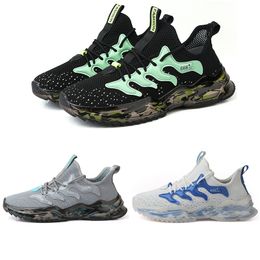 Originele Outdoor Running Schoenen Mannen Vrouwen Zwart Groen Grijs Donkerblauw Mode Heren Trainers Womens Sport Sneakers Walking Runner Shoe