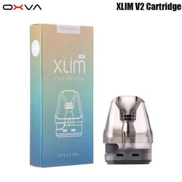Cartouche d'origine OXVA Xlim V2 1,2 ohm 0,6 ohm 0,8 ohm pour Xlim Pod/Xlim SE/Xlim Pro/Xlim SQ Pro Kit E Cigarette 3 pièces/paquet