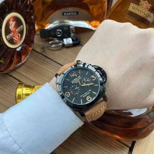 Origineel Paneras horloge volledig functioneel luxe mode zakelijk lederen klassiek polshorloge G3ao