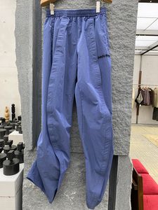 Originele broek YProject Archive Blue Zipper Pocket functionele casual nylon casual broek mannen streetwear broek