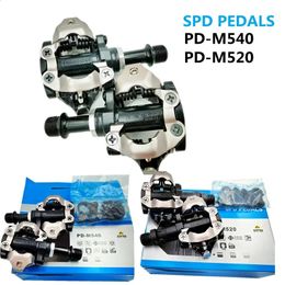 Pédales de vélo d'origine PD-M540 PD-M520 pédales de vélo vtt vélo vélo pédale autobloquante PD-M540/520 accessoires de vélo 240308