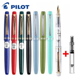 Fountain pilote d'origine Pen Italian Style 78g Ink Pen Metal Nib School Stationery Writing Smooth Calligraphy Set Office Supplies 240521