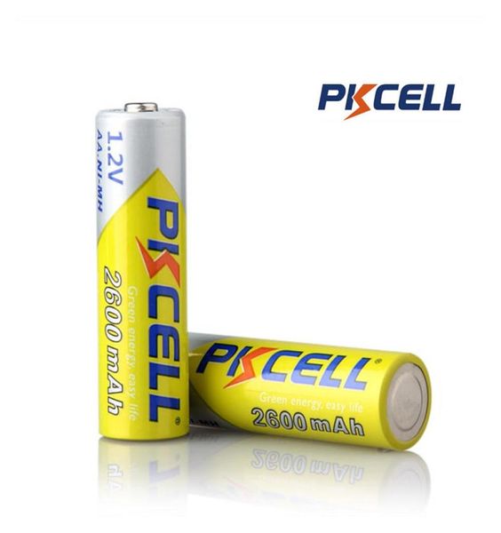 PKCELL ORIGINAL 14550 14500 Batterie 12V NIMH RECHARAGE RECHARGable 2600mAh Batteries Recycler le chargement 1000 Times7252683