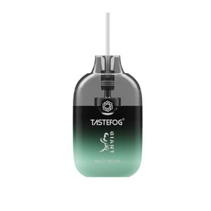 Original Puff 12000 Tastefog géant réservoir d'huile transparent 15 ml Puff 12k jetable Vape 2% sel Nic maille bobine E-Cigarette Puff Bar 12 saveurs vente chaude