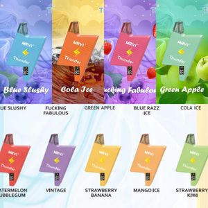 Vapes Disposables Puff Banana Mrvi Thunder 11000 Puffs E Cigarette Al Fakher 2% 3% 5% avec écran Affichage Pré-cartouche préfabillé