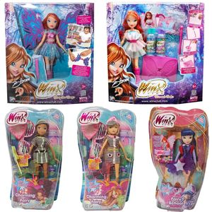 Originele zeldzame Winx-pop Limited Edition Fashion Fairy Rainbow World of Anime Action Figures Club Enchantix Girls Toys 240131