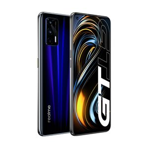 Téléphone portable d'origine Realme GT 5G 8 Go de RAM 128 Go de ROM Snapdragon 888 Octa Core 64MP AI NFC 4500mAh Android 6.43 