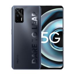 Originele Realme Q3 Pro 5G Mobiele Telefoon 6 GB RAM 128 GB ROM MTK Dimensity 1100 64.0mp AI Android 6.43 Inch Amoled Full Screen FingerPrint ID Face Smart Mobile