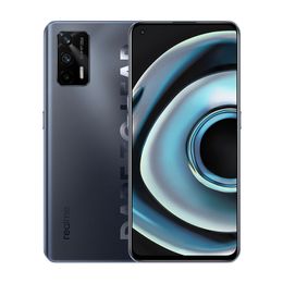 Originele Realme Q3 Pro 5G Mobiele telefoon 6 GB RAM 128 GB ROM MTK Dimensity 1100 64.0mp Android 6.43 "Amoled Full Screen FingerPrint ID Face 4500mAh Smart Cellphone