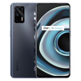 Original Realme Q3 Pro 5G Teléfono móvil 6GB RAM 128GB ROM MTK Dimensity 1100 64MP Android 6.43 pulgadas AMOLED Pantalla completa Identificación de huellas dactilares Cara 4500mAh Teléfono móvil inteligente