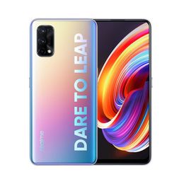 Téléphone portable d'origine Realme X7 5G 8 Go de RAM 128 Go de ROM MTK Dimensity 800U Octa Core 64.0MP AI 4300mAh Android 6.4" AMOLED Plein écran ID d'empreintes digitales Visage Smart Cell Phone