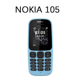 Original Refurbished Cell Phones Nokia 105 GSM 2G For chridlen Old People Nostalgia Gift Mobilephone