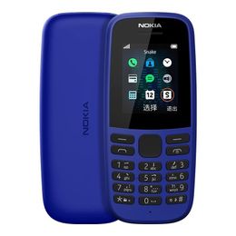 Téléphones portables d'origine reconditionnés Nokia 105 GSM 2G pour enfants personnes âgées cadeau nostalgique téléphone portable