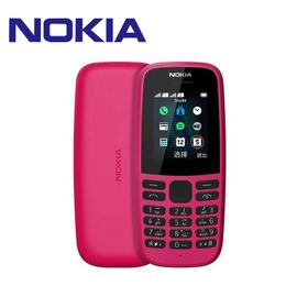 Teléfonos móviles originales restaurados Nokia 105 GSM 2G para estudiantes y personas mayores regalo nostálgico teléfono con doble SIM