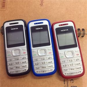 Originele gerenoveerde mobiele telefoons NOKIA 1208 2G GSM mobiele telefoon nostalgisch cadeau