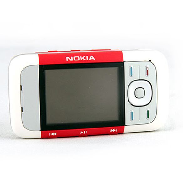 Téléphones portables d'origine remis à neuf Nokia 5300 GSM 2G caméra musique Bluetooth simple Sim pour étudiant âgé glisser téléphone portable