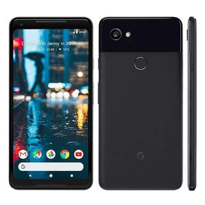 Originele gereviseerde telefoons smartphone Google Pixel 2 XL Mobiele telefoon 6.0 '' Octa Core Single SIM 4G LTE Android 4GB RAM 64GB Mobile