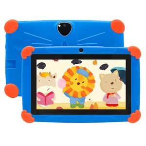 Tablet PC para niños 1GB RAM 8GB ROM WIFI Android Cámara dual Aprendizaje inteligente 7 pulgadas K77