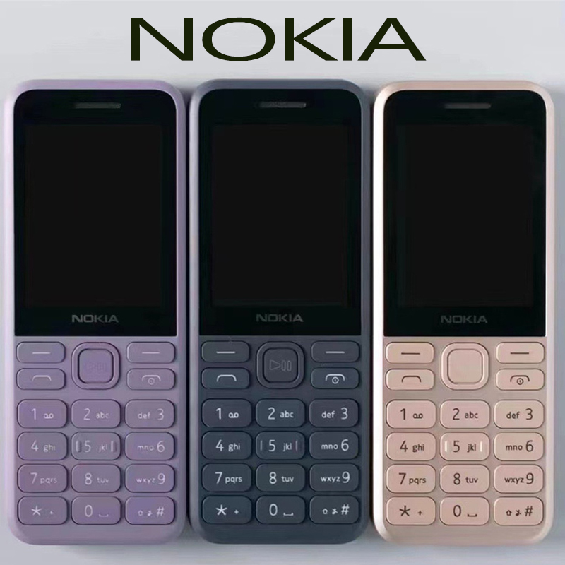 Original renoverad Nokia 130 2023 Dual Sim Mobiltelefon Klassiska nostalgiska gåvor till studentens gamla man