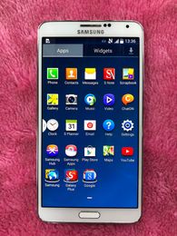 Originele gerenoveerde Samsung Galaxy Note 3 N9005 4G LTE 5.7 Inch Quad Core 3GB RAM 32GB ROM 1920 * 1080 13MP ONTGRENDELDE MELDELEN