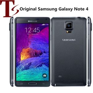 Original Samsung Galaxy Note 4 N910F N910A N910V N910T 5,7 pulgadas Quad Core 3GB RAM 32GB ROM 4G LTE restaurado teléfono inteligente 1pc