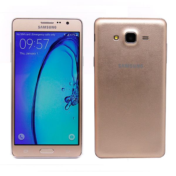 Téléphone portable d'origine Samsung Galaxy On7 G6000 remis à neuf 5.5 '' 13MP Quad Core 1280x720 Smartphone double SIM 4G LTE téléphone portable débloqué