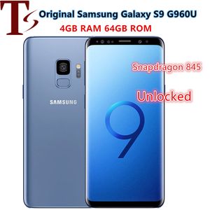 Original remis à neuf Samsung Galaxy S9 G960U Téléphone intelligent Android LTE débloqué d'origine Octa Core 5.8 